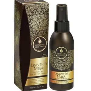 New Moroccan Gold Series Leave-In Argan Oil Mask